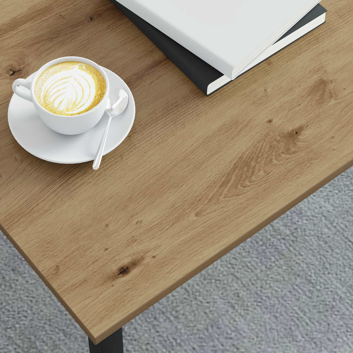 Coffee Table Artisan Oak 100 x 100 x 45 cm Engineered Wood