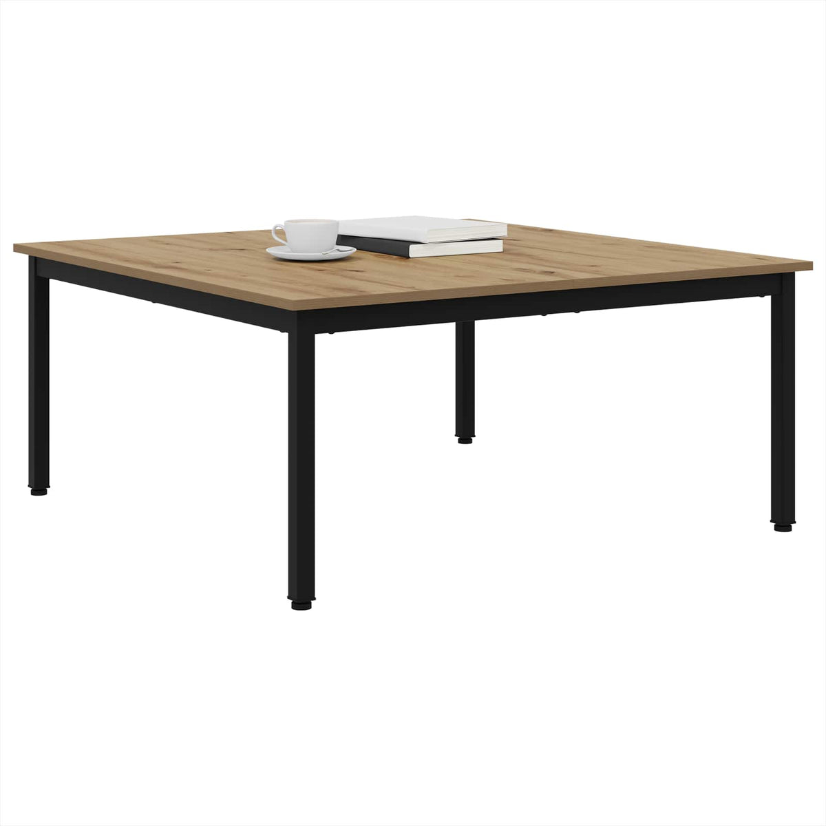 Coffee Table Artisan Oak 100 x 100 x 45 cm Engineered Wood