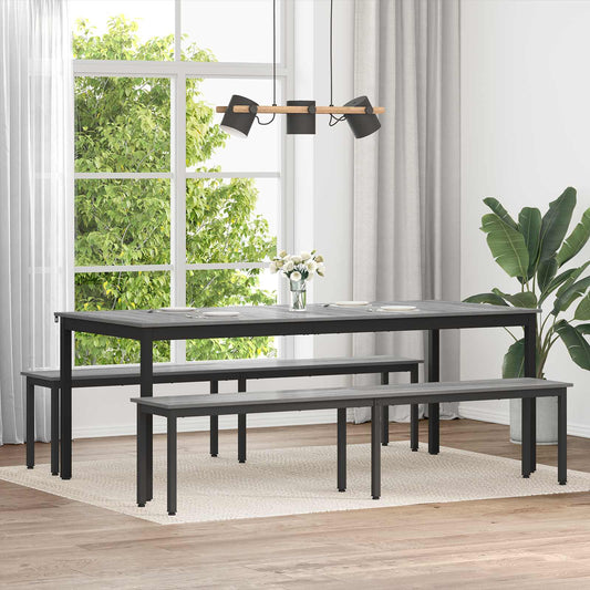 Bench Grey Sonoma 200 x 35 x 45 cm Engineered Wood