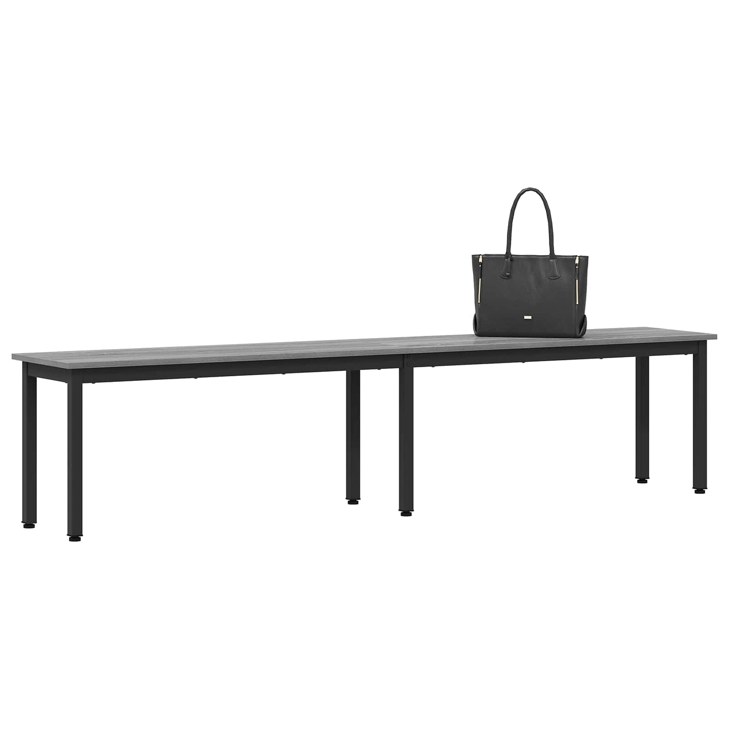 Bench Grey Sonoma 200 x 35 x 45 cm Engineered Wood