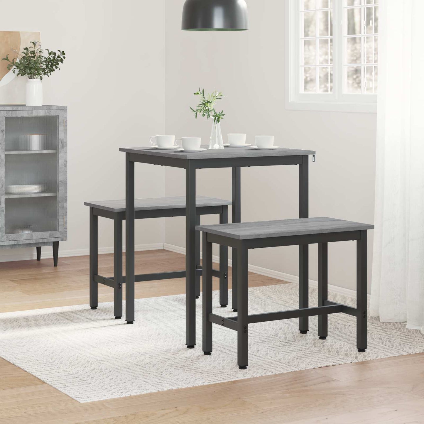 Dining Tables 60 x 60 x 75 cm METAL
