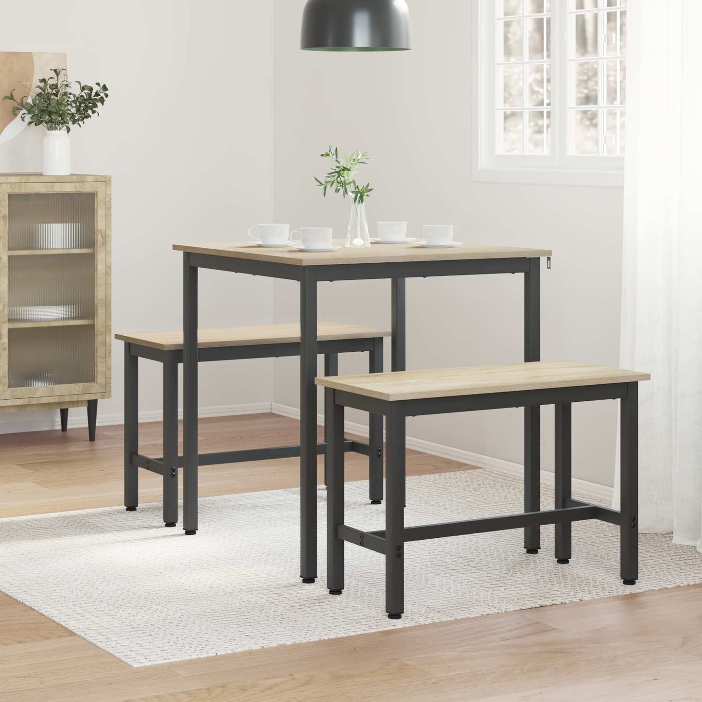 Dining Tables 70 x 70 x 75 cm METAL