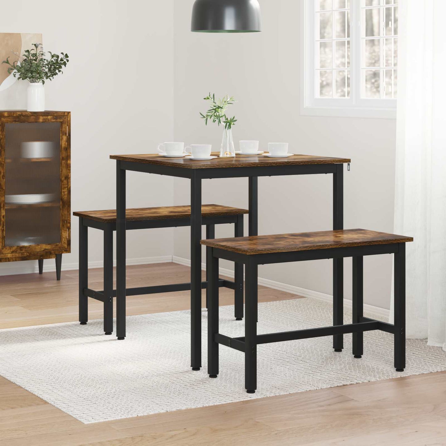 Dining Tables 70 x 70 x 75 cm METAL