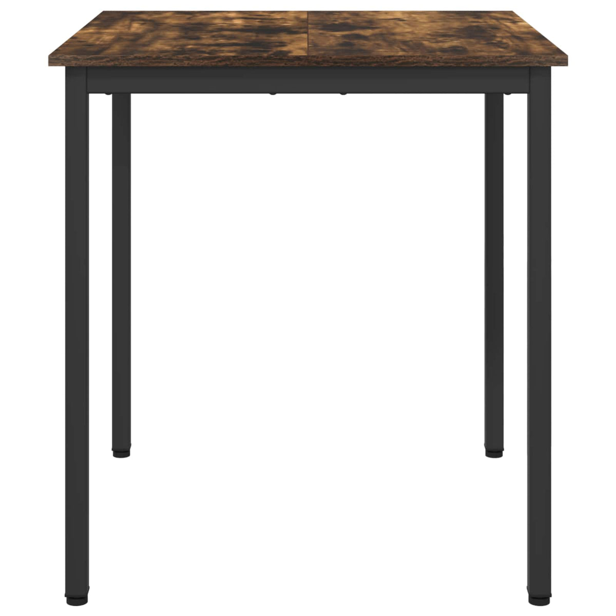 Dining Tables 70 x 70 x 75 cm Engineered Wood Smoked Oak Square