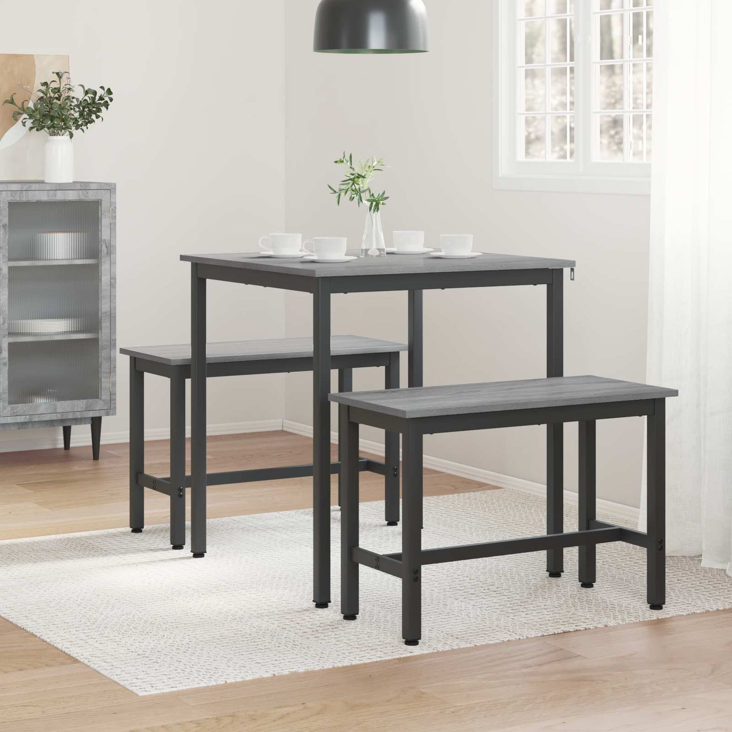 Dining Tables 70 x 70 x 75 cm METAL