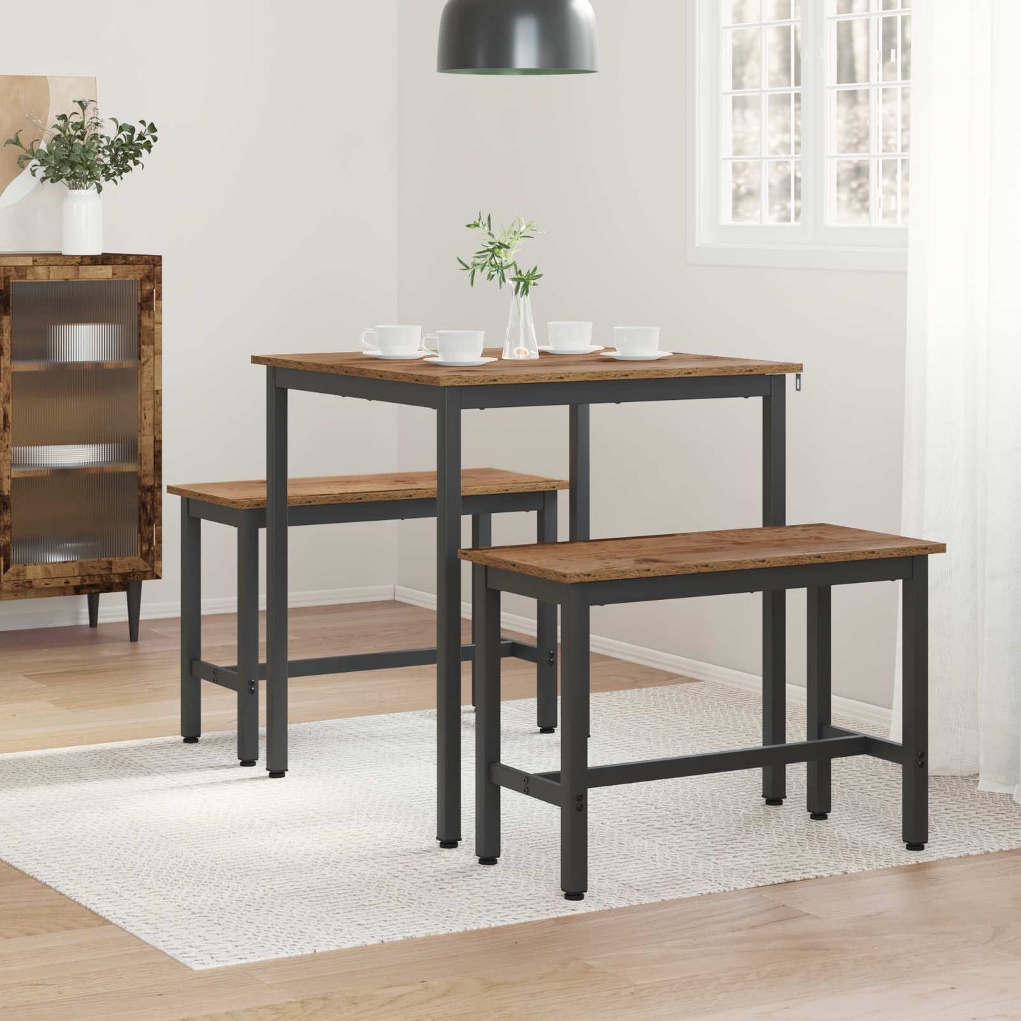 Dining Tables 70 x 70 x 75 cm METAL