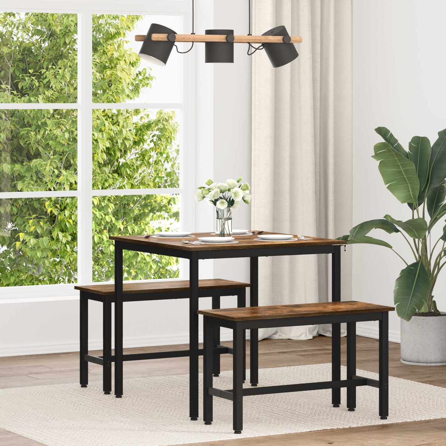 Dining Tables 80 x 80 x 75 cm METAL