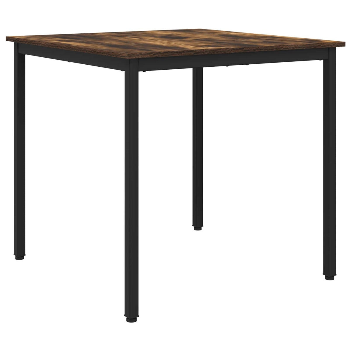 Dining Tables 80 x 80 x 75 cm Engineered Wood Smoked Oak Square