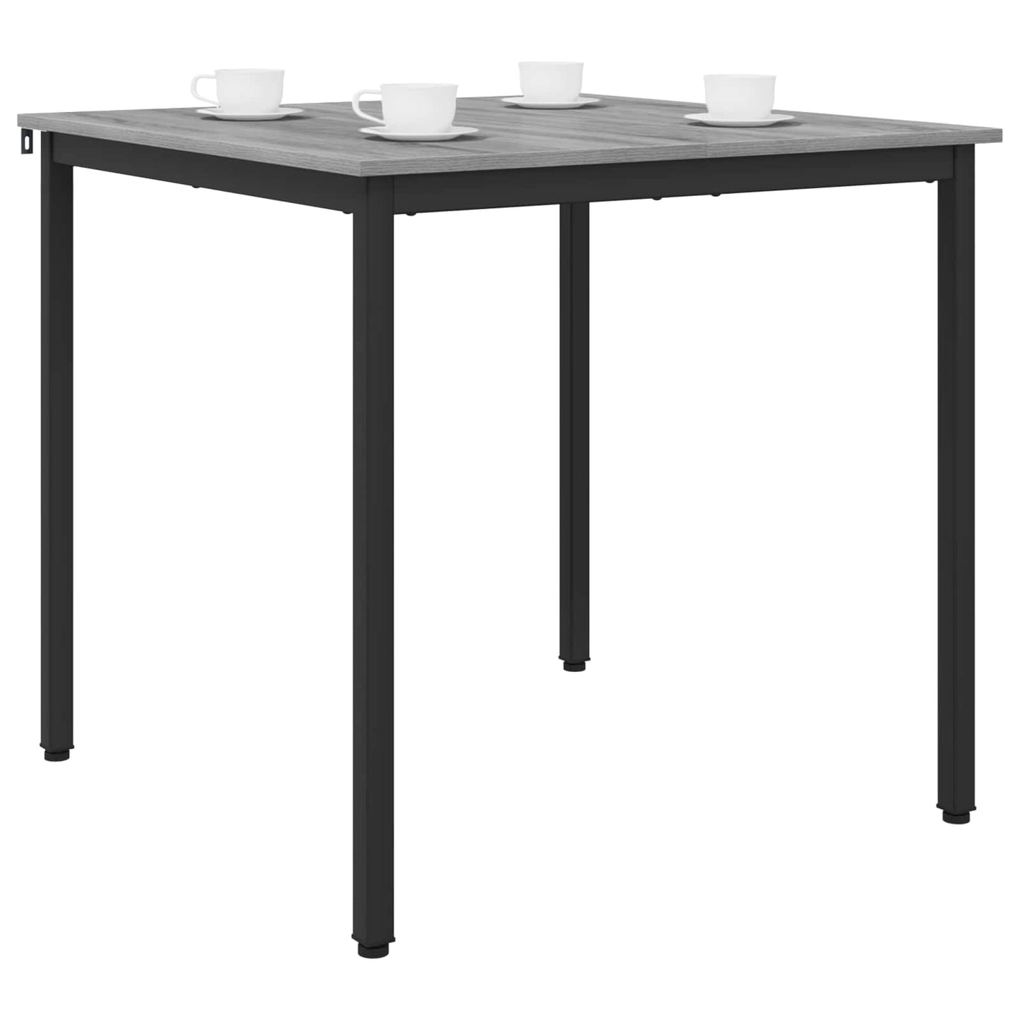 Dining Tables 80 x 80 x 75 cm Engineered Wood Grey Sonoma