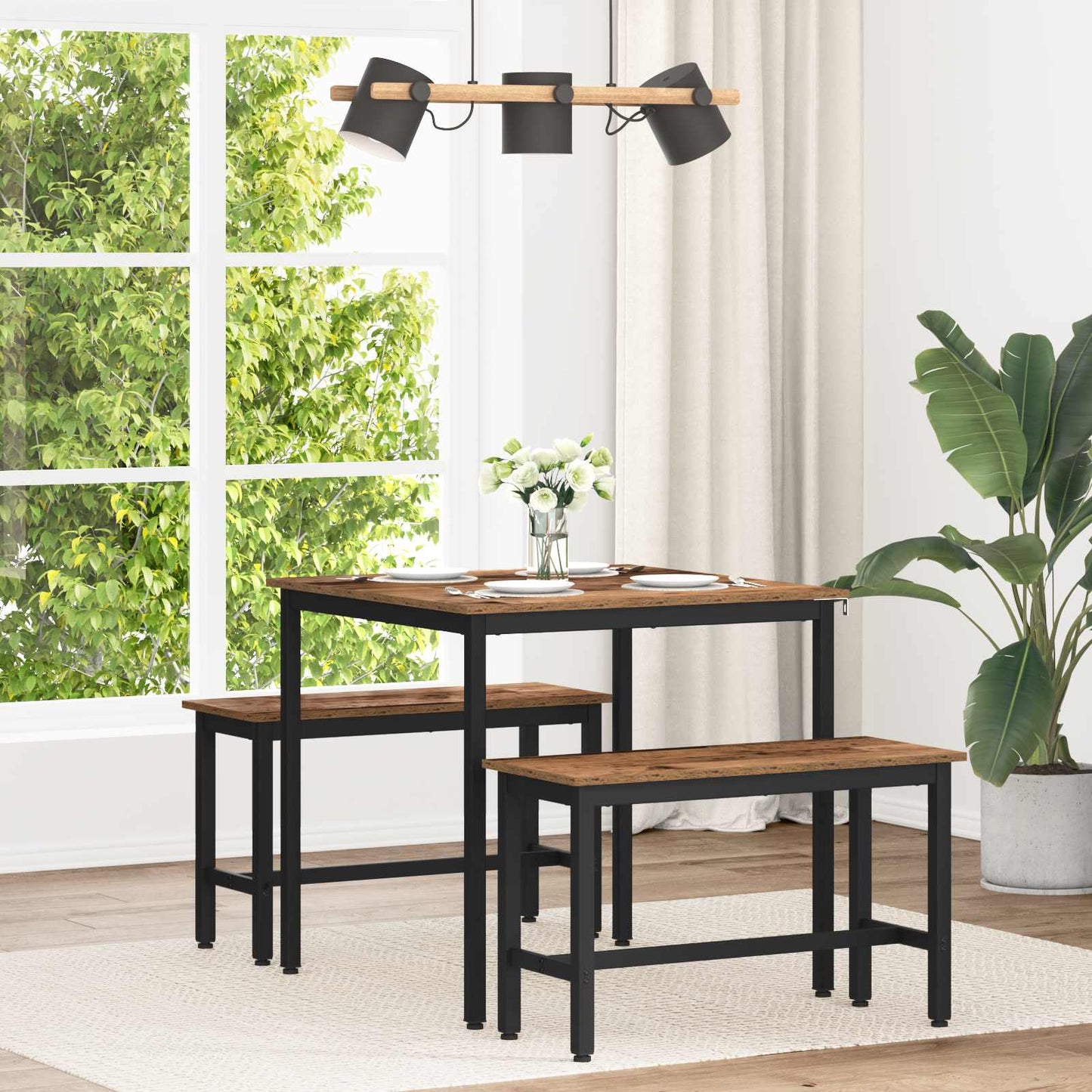 Dining Tables 80 x 80 x 75 cm METAL