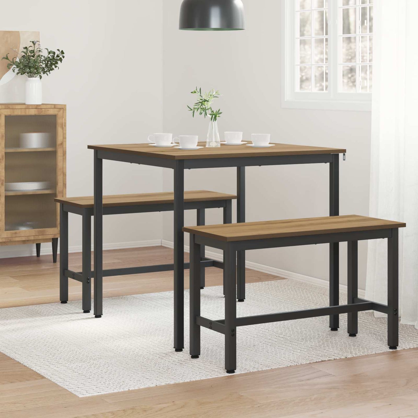 Dining Tables 80 x 80 x 75 cm METAL