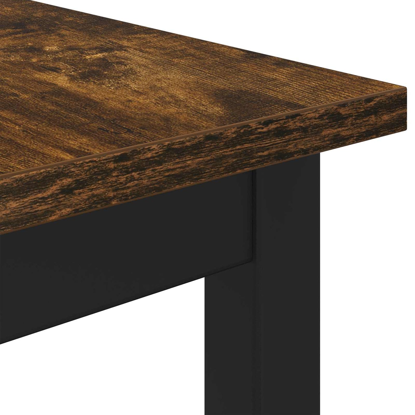 Dining Tables 110 x 110 x 75 cm Engineered Wood Smoked Oak