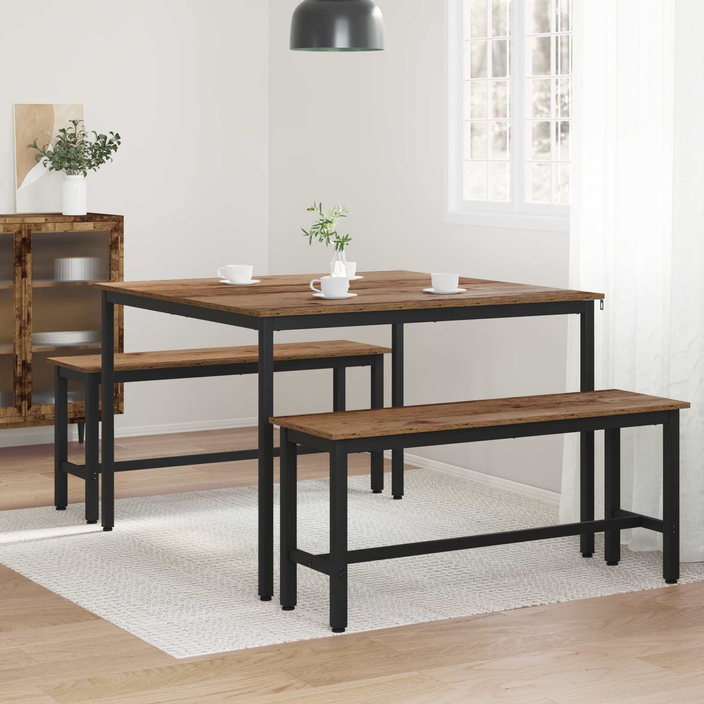 Dining Tables 110 x 110 x 75 cm METAL