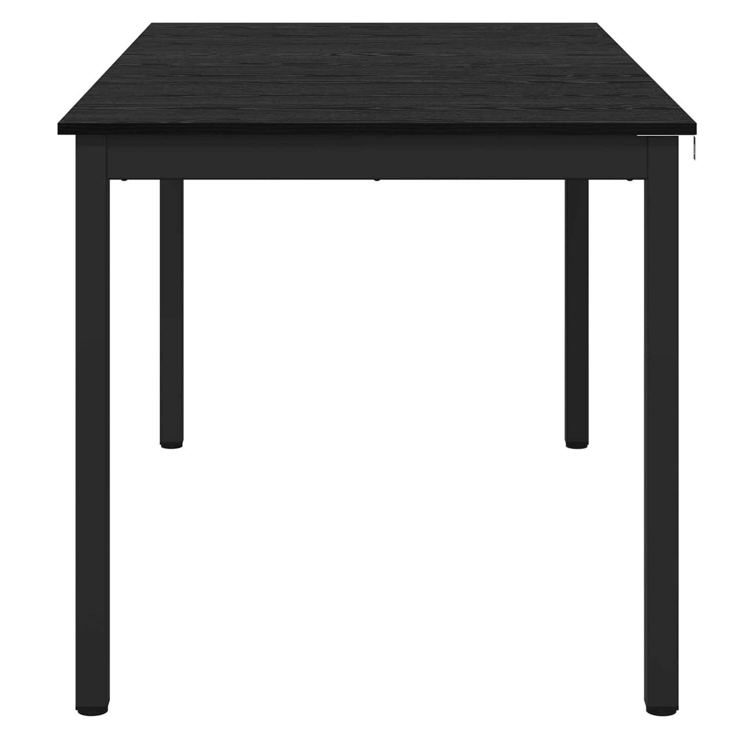 Dining Tables 140 x 80 x 75 cm Engineered Wood Black Oak