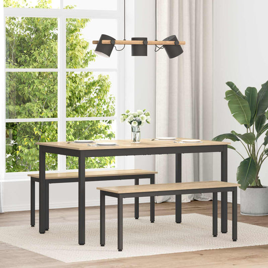 Dining Tables 140 x 80 x 75 cm METAL