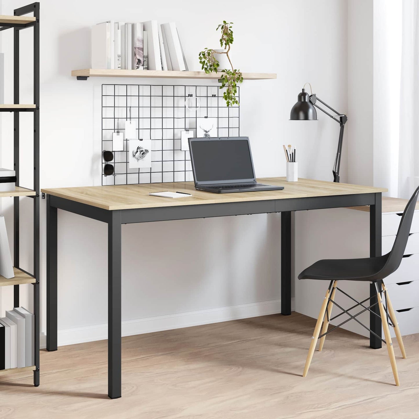 Dining Tables 140 x 80 x 75 cm Engineered Wood Sonoma Oak