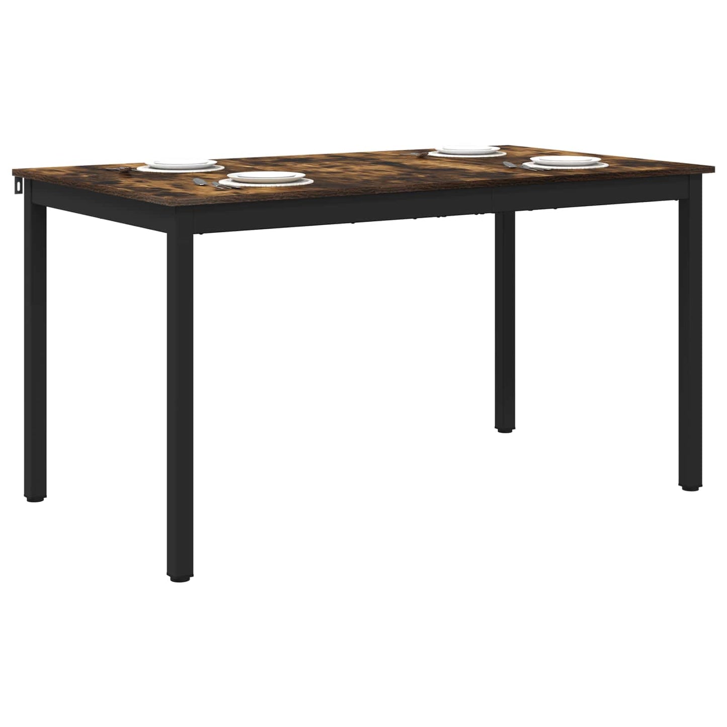 Dining Tables 140 x 80 x 75 cm Engineered Wood Smoked Oak