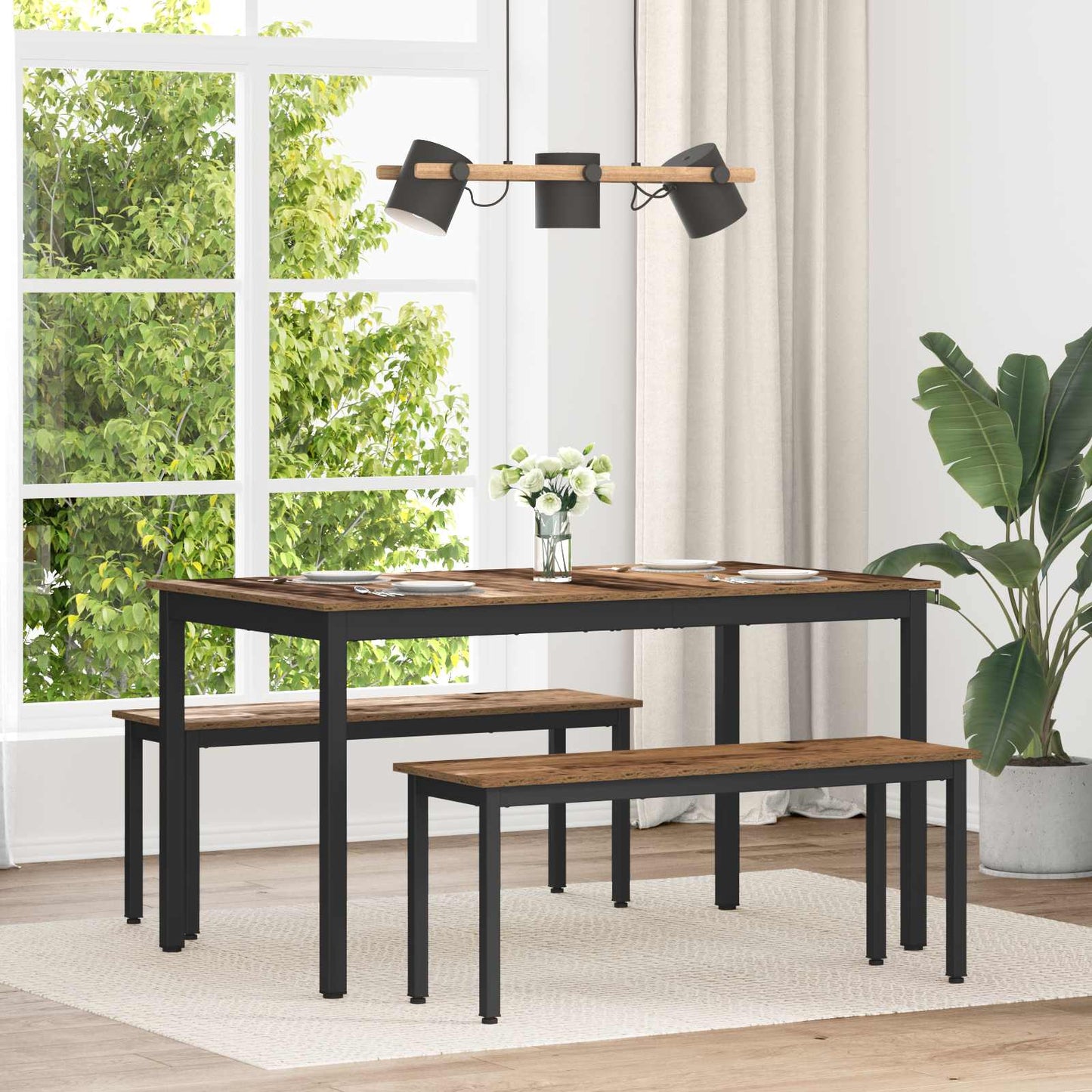 Dining Tables 140 x 80 x 75 cm Engineered Wood Oak Wood