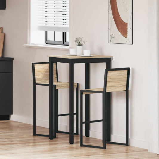 Standing Bar Table Engineered Wood