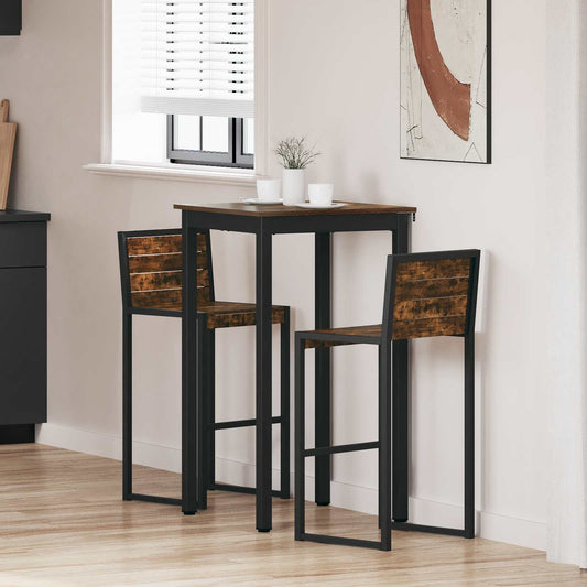 Standing Bar Table Engineered Wood