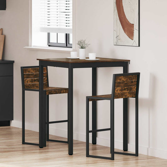 Standing Bar Table Engineered Wood