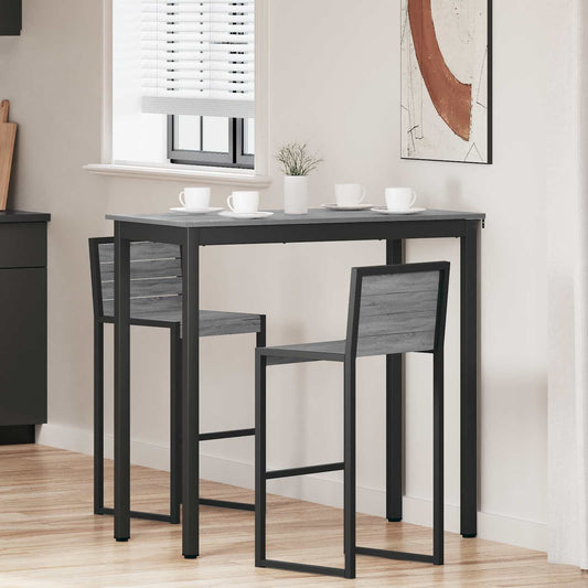 Standing Bar Table Engineered Wood