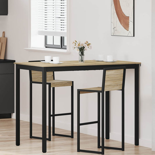 Standing Bar Table Engineered Wood
