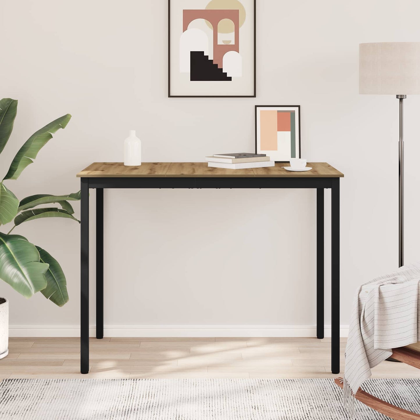 Standing Bar Table Engineered Wood