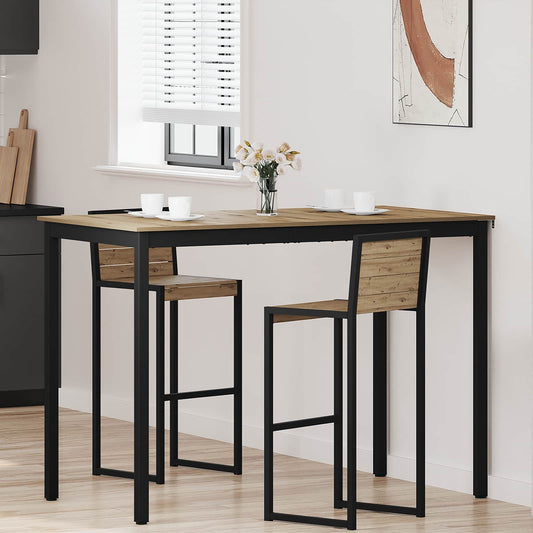 Standing Bar Table Engineered Wood