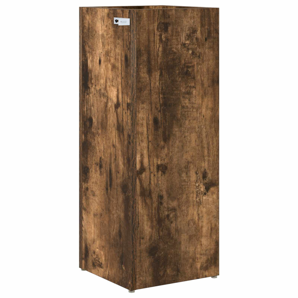 Umbrella Stand Smoked Oak 25 x 24.5 x 64 cm Engineered Wood