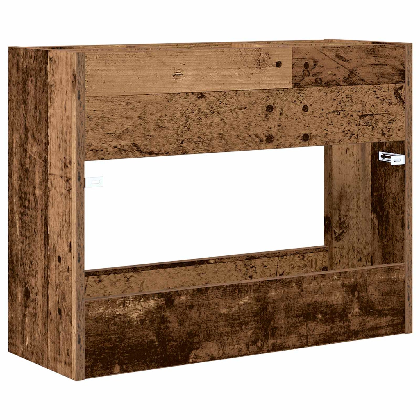 Umbrella Stand Old Wood 65 x 24 x 50 cm Engineered Wood