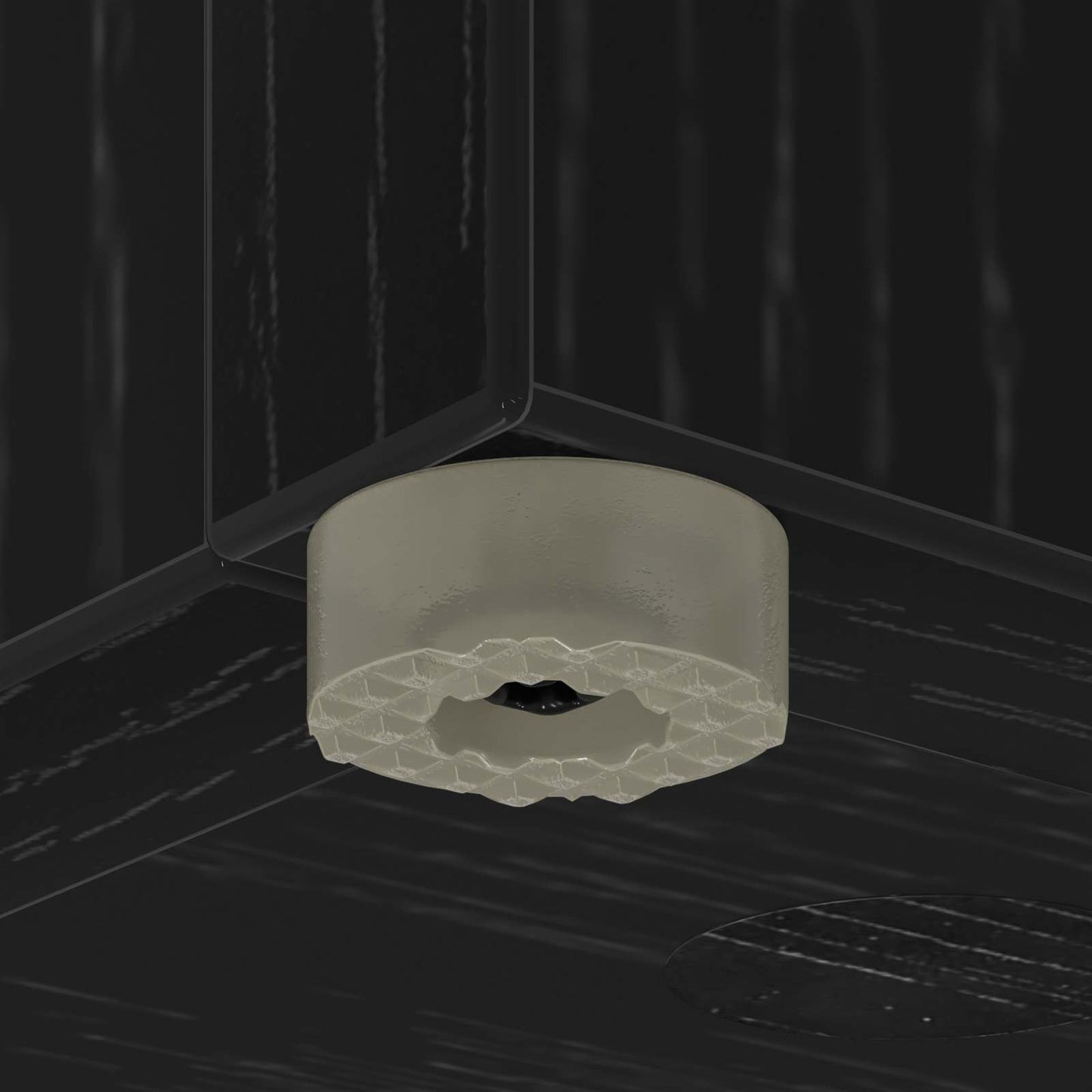Umbrella Stand Black Oak 40 x 20 x 55.5 cm Engineered Wood