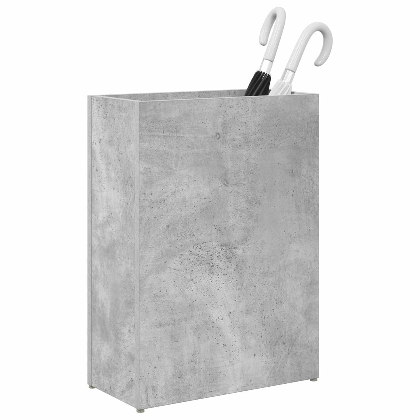 Umbrella Stand Concrete Grey 40 x 20 x 55.5 cm Engineered Wood