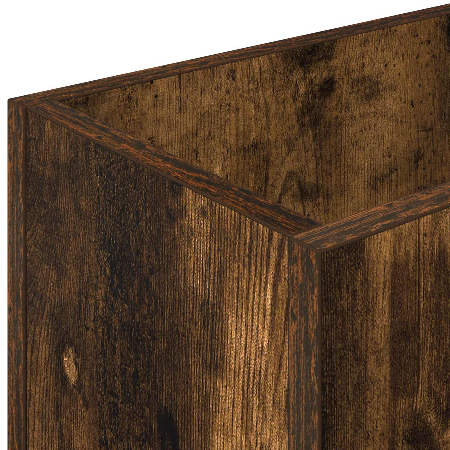 Umbrella Stand Smoked Oak 40 x 20 x 55.5 cm Engineered Wood