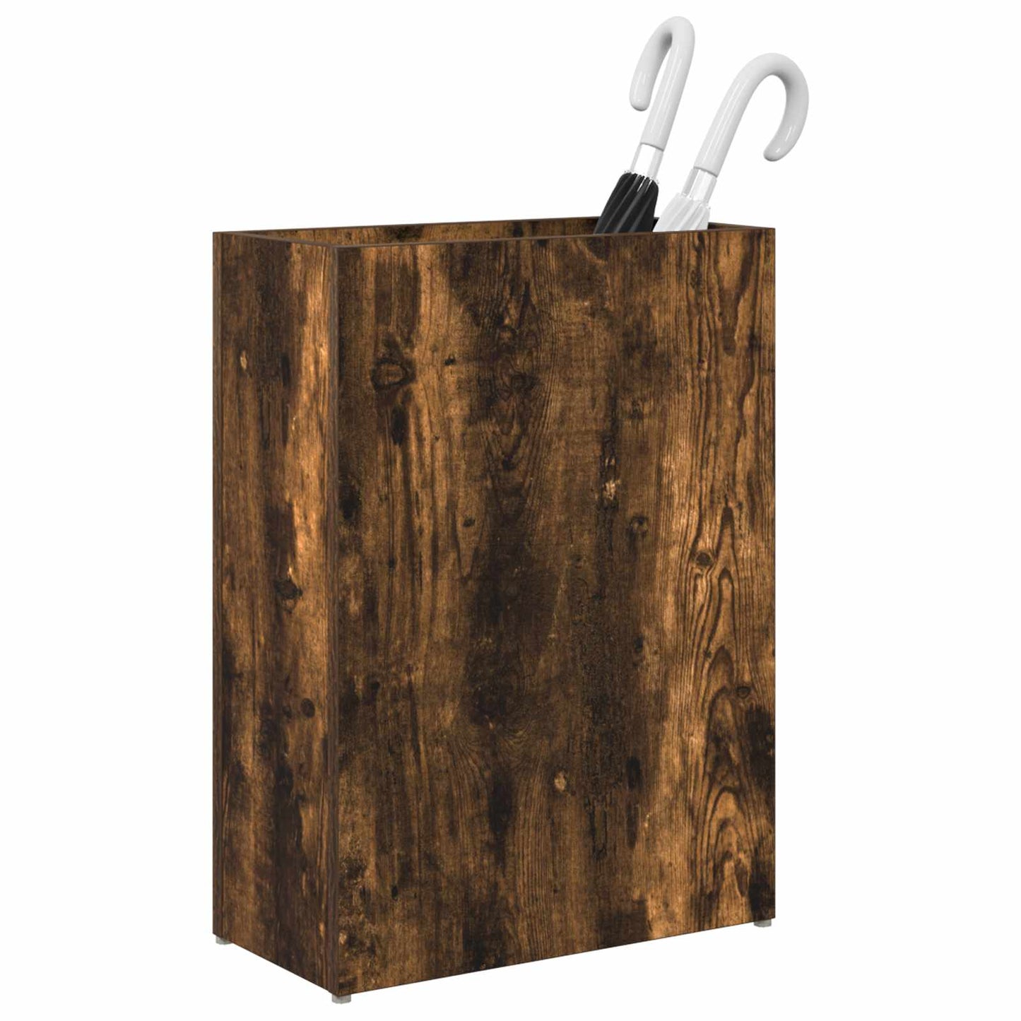 Umbrella Stand Smoked Oak 40 x 20 x 55.5 cm Engineered Wood