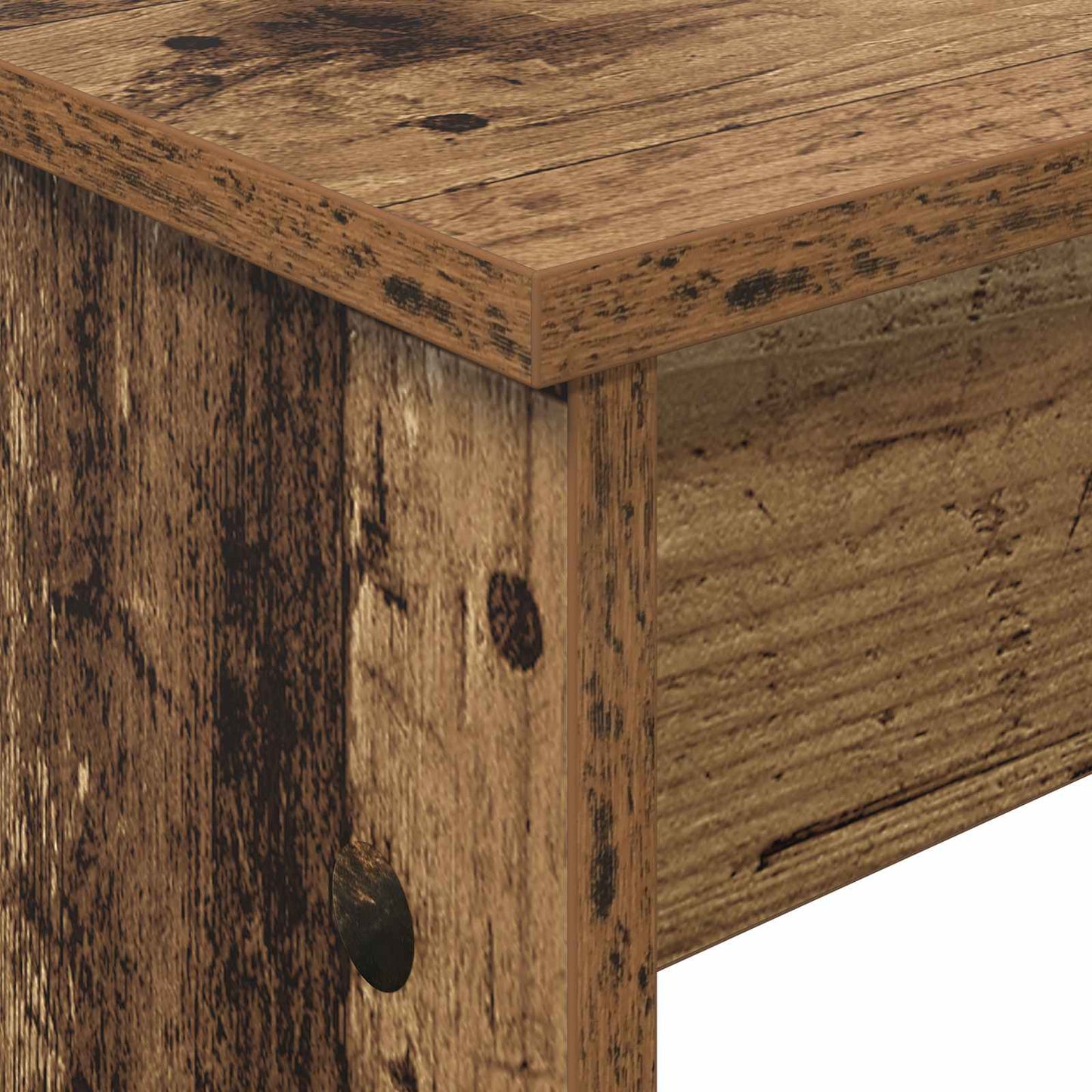 Keyboard Stand Old Wood 100 x 32 x 64 cm Engineered Wood