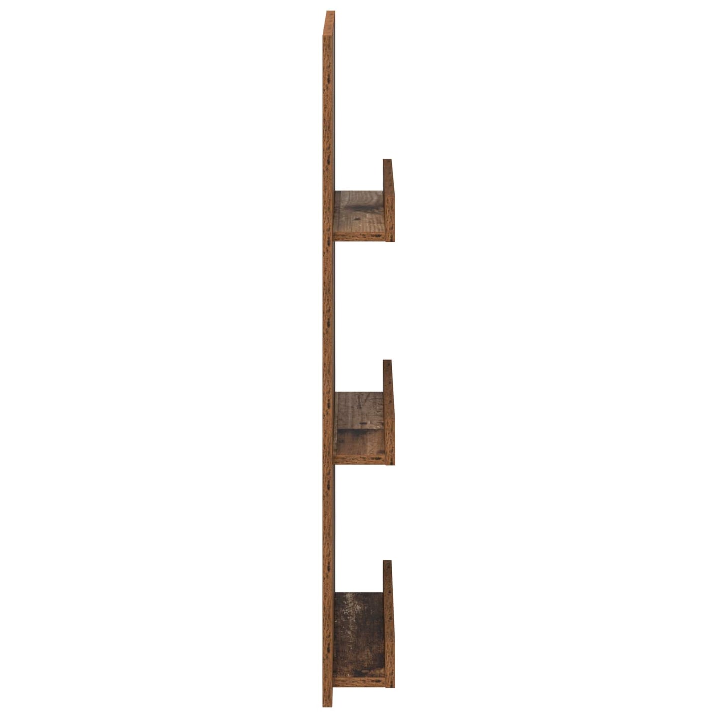 Magazine Rack Old Wood 43 x 11 x 102 cm Engineered Wood