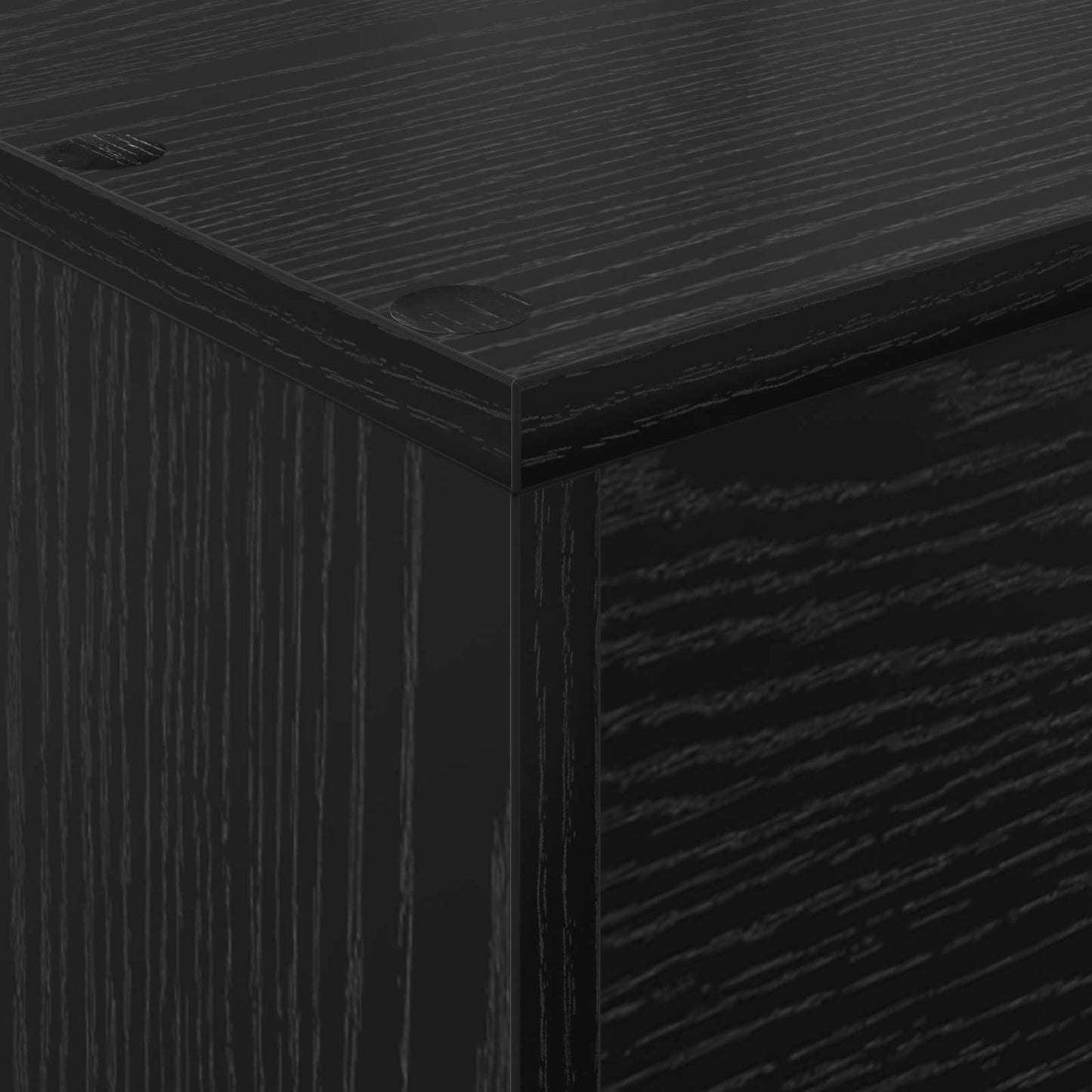 Magazine Rack Black Oak 70 x 41 x 126 cm Engineered Wood