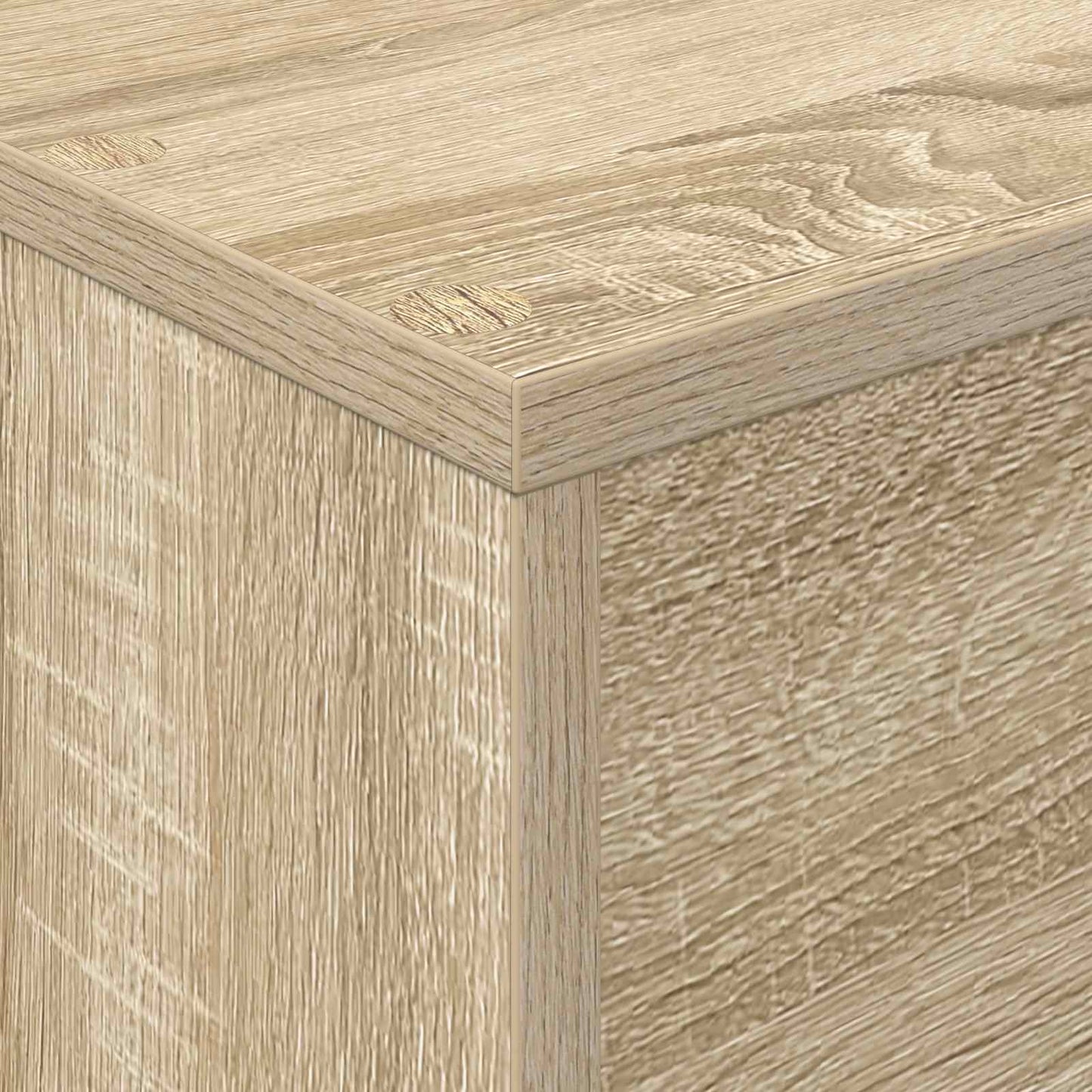 Magazine Rack Sonoma Oak 70 x 41 x 126 cm Engineered Wood