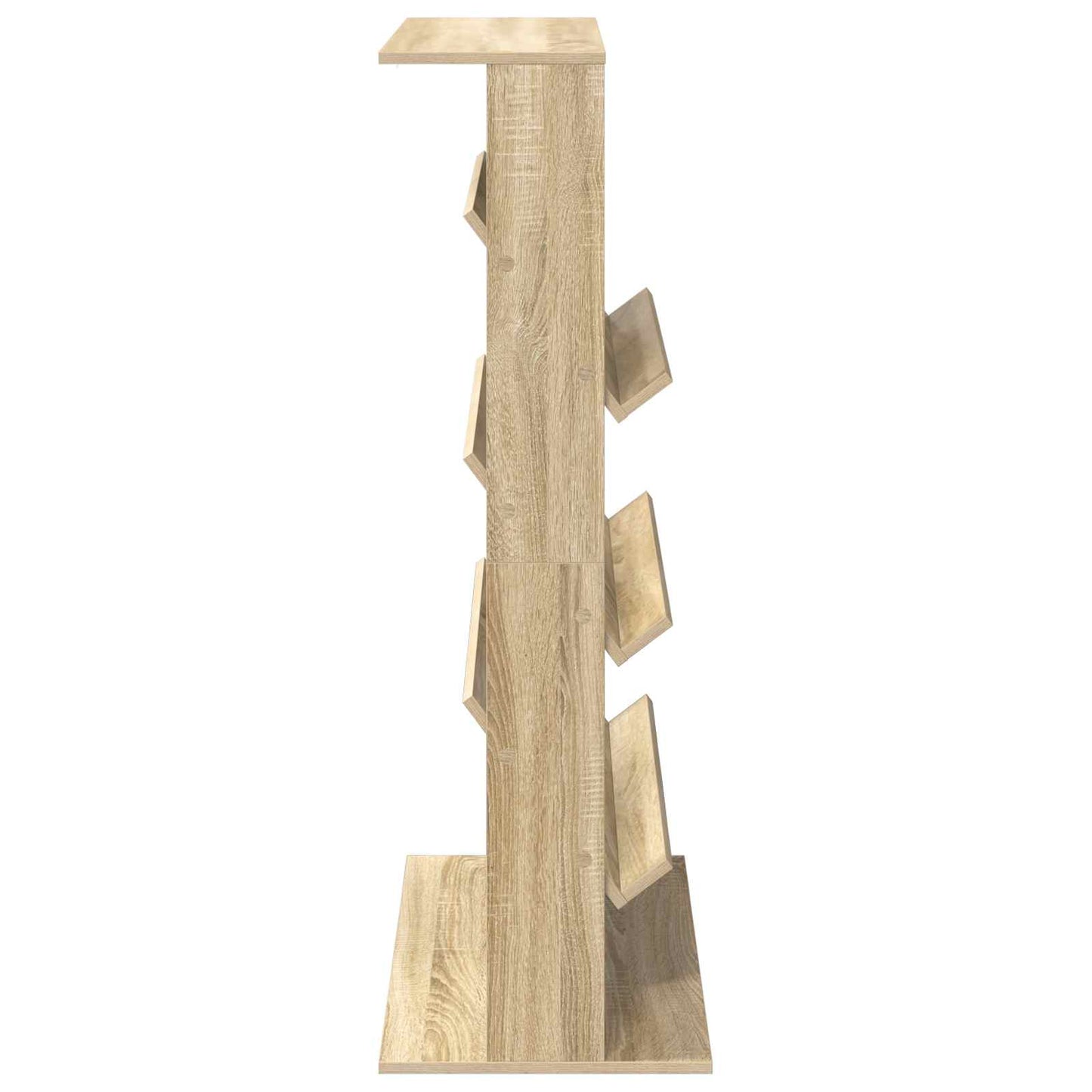 Magazine Rack Sonoma Oak 70 x 41 x 126 cm Engineered Wood