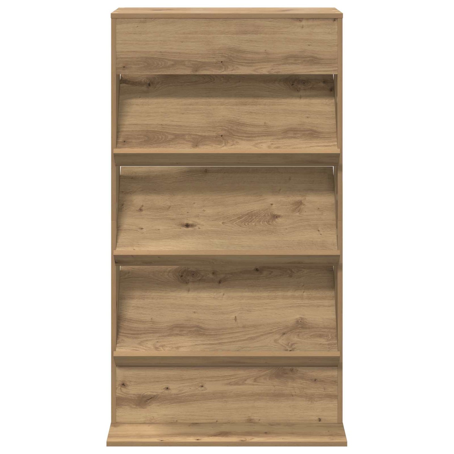 Magazine Rack Artisan Oak 70 x 41 x 126 cm Engineered Wood