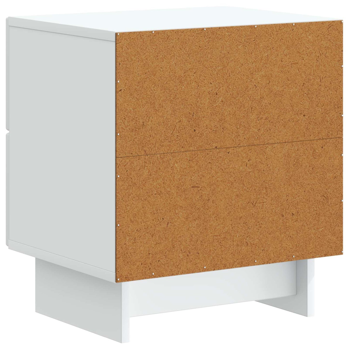 Bedside Cabinet 2 pcs White 43 x 34.5 x 47.5 cm Engineered Wood