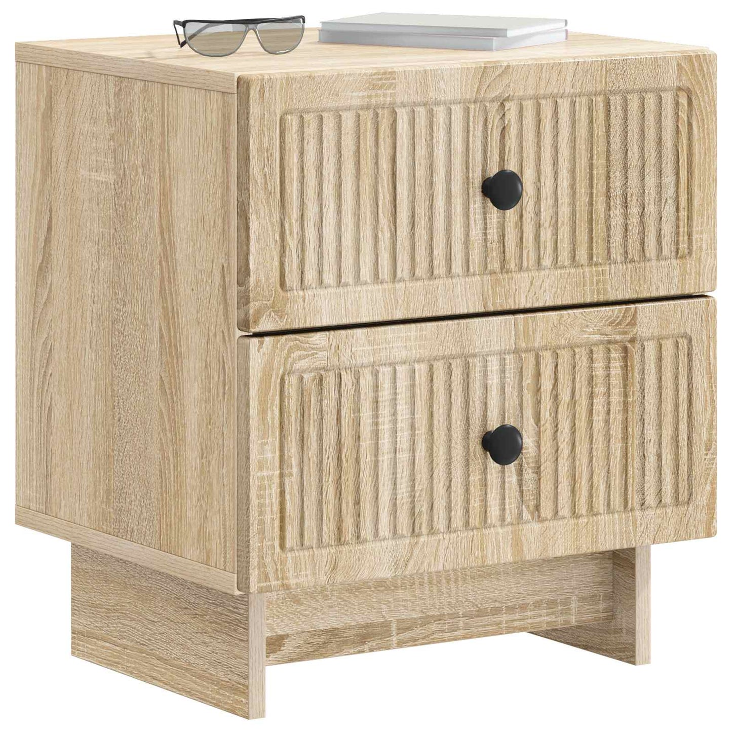 Bedside Cabinet Sonoma Oak 43 x 34.5 x 47.5 cm Engineered Wood