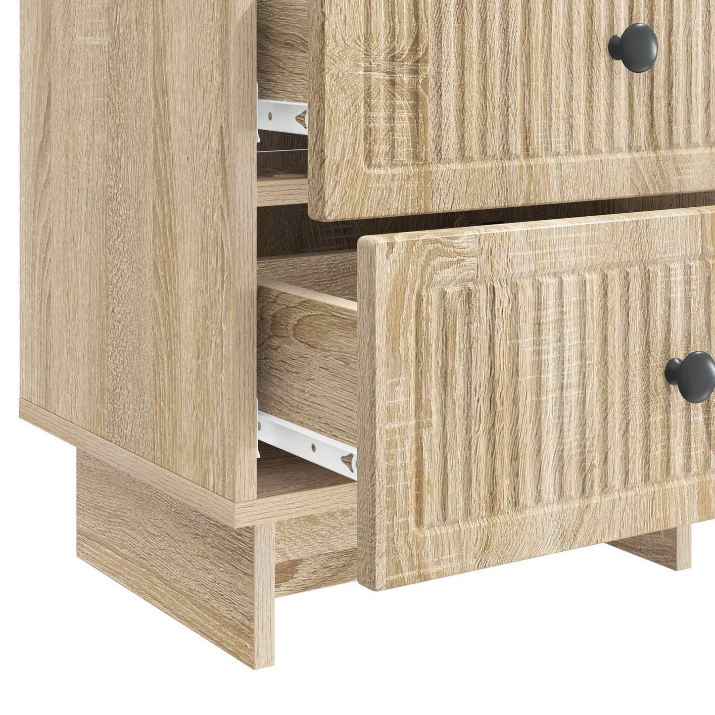 Bedside Cabinet 2 pcs Sonoma Oak 43 x 34.5 x 47.5 cm