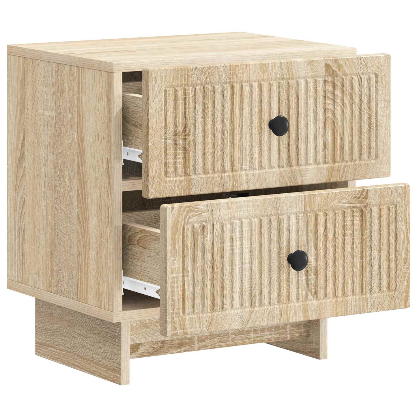 Bedside Cabinet 2 pcs Sonoma Oak 43 x 34.5 x 47.5 cm