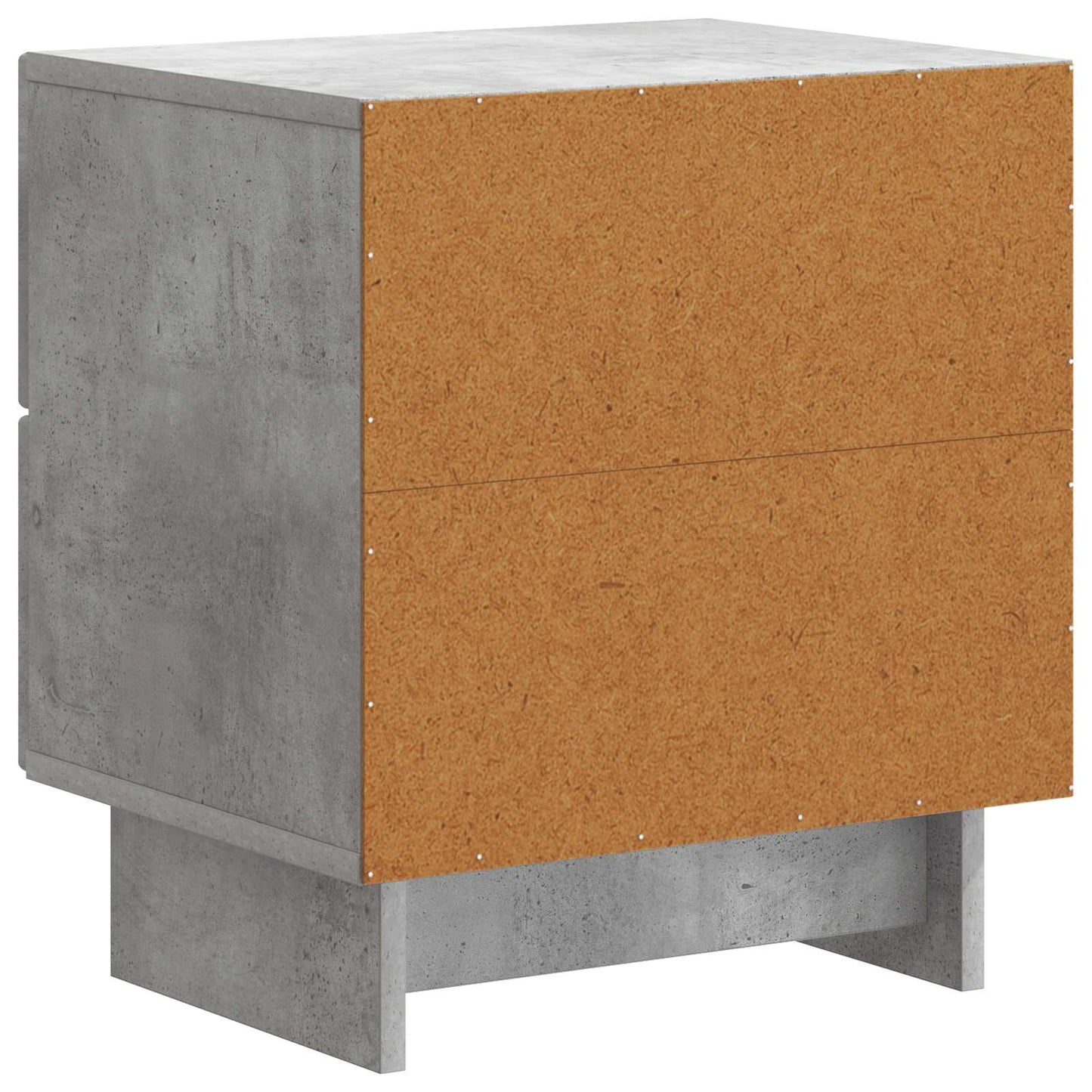 Bedside Cabinet with Drawer Concrete Grey 43 x 34.5 x 47.5 cm