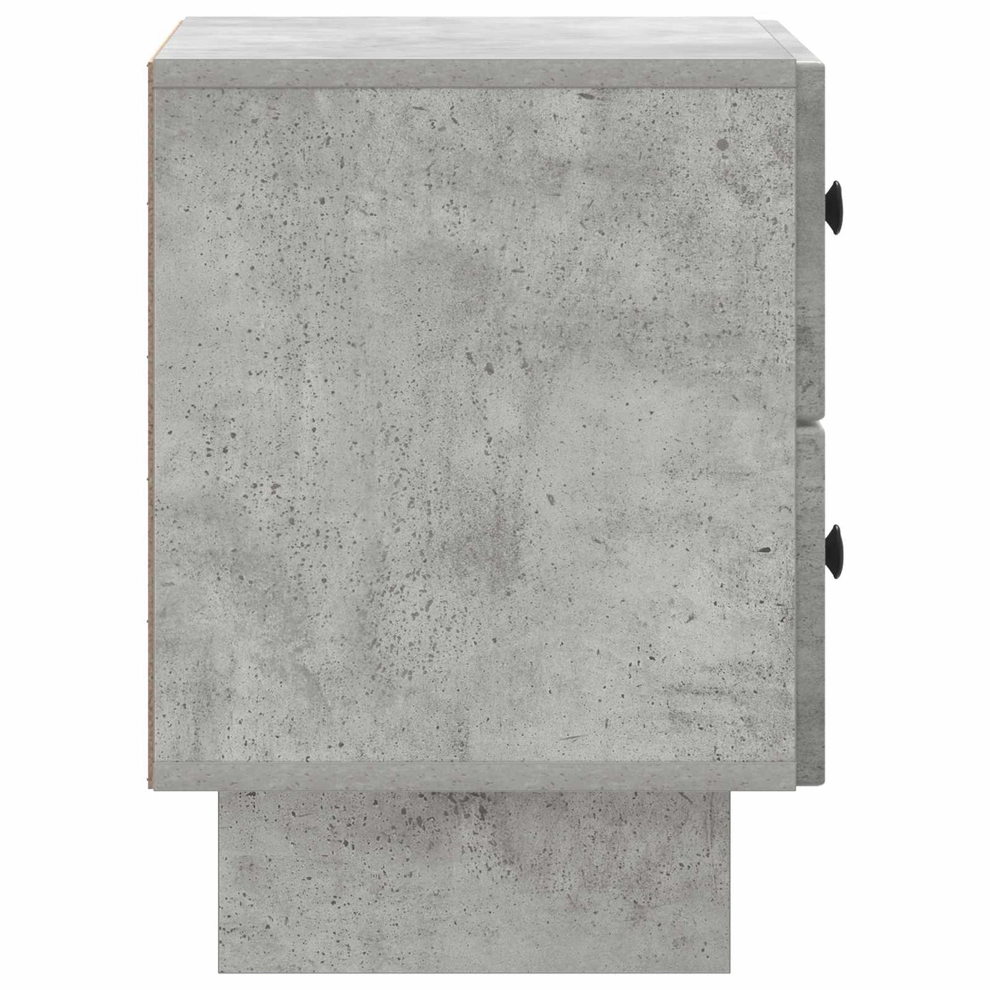 Bedside Cabinet with Drawer Concrete Grey 43 x 34.5 x 47.5 cm