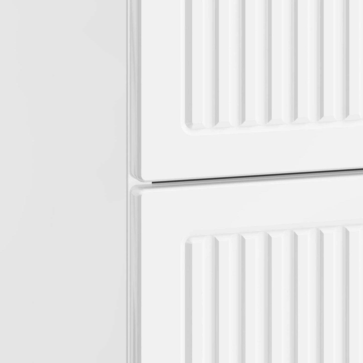 Bedside Cabinet High Gloss White 43 x 34.5 x 47.5 cm