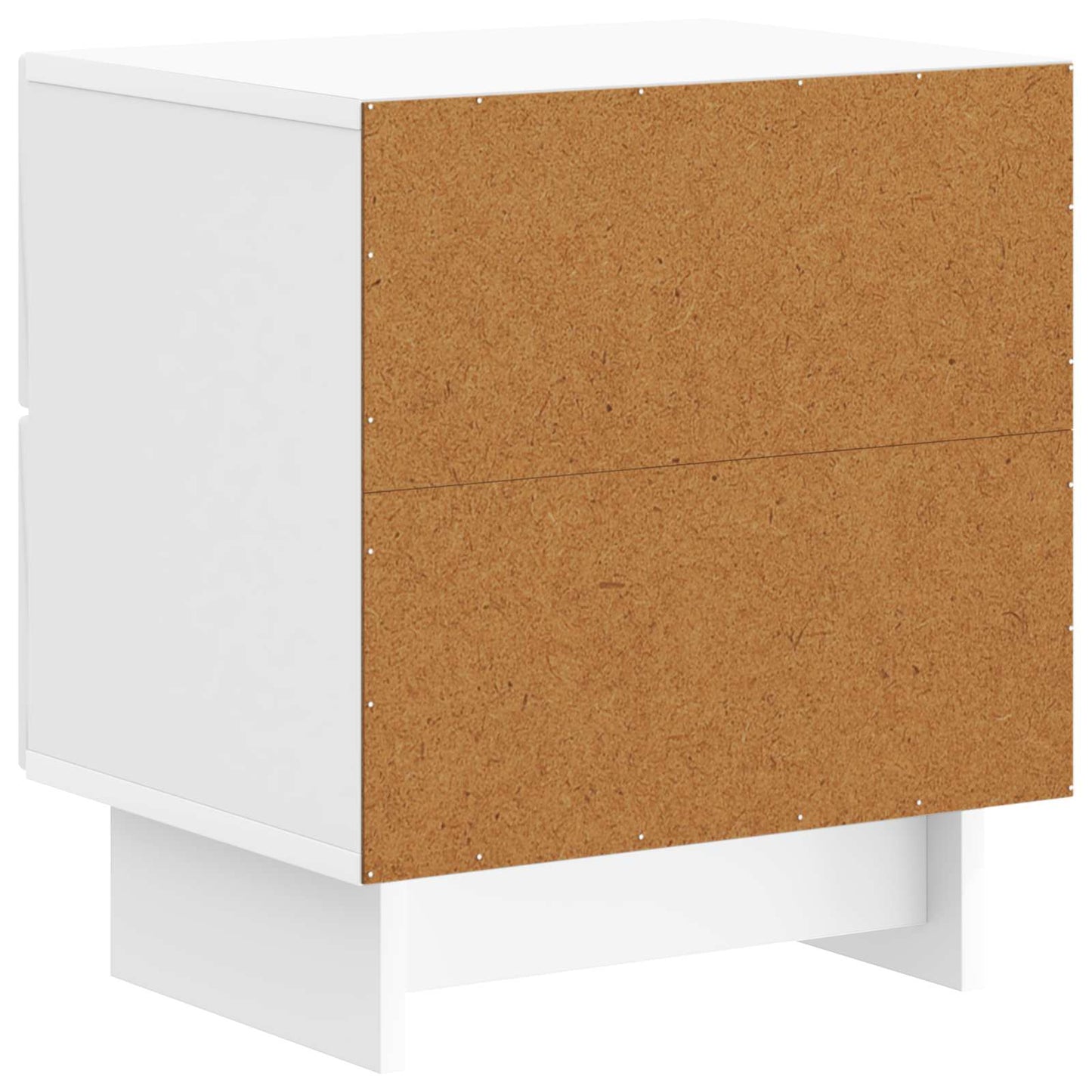 Bedside Cabinet 2 pcs High Gloss White 43 x 34.5 x 47.5 cm