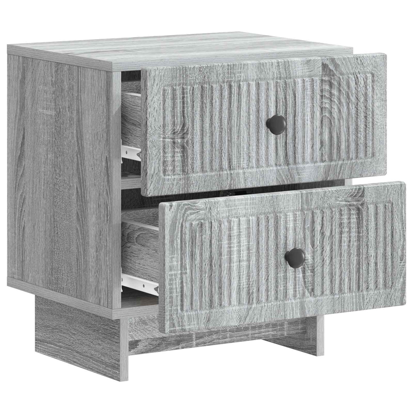 Bedside Cabinet Grey Sonoma 43 x 34.5 x 47.5 cm Engineered Wood